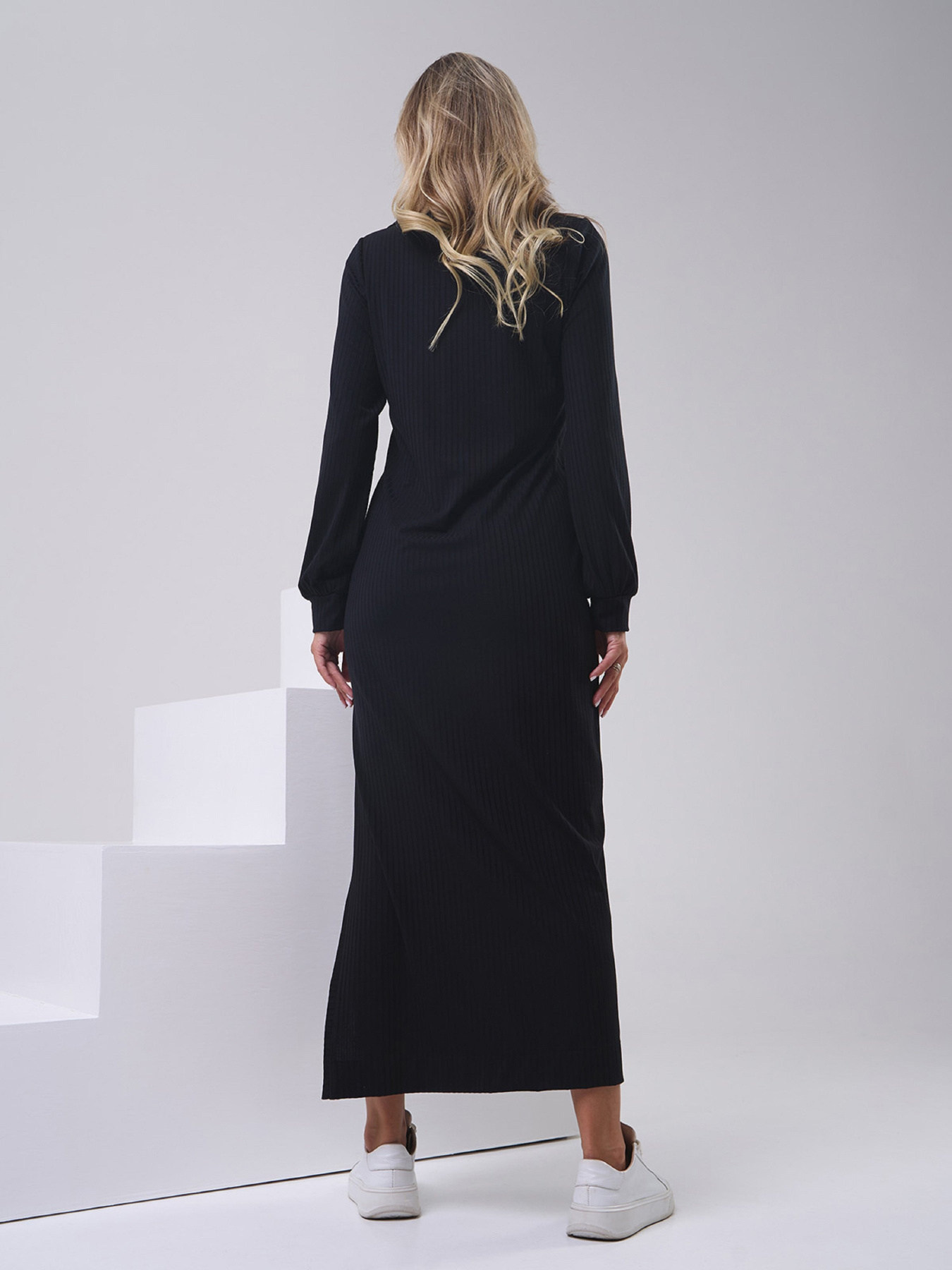 Сукня максі ISSA Plus модель 14814_черный Сукня максі ISSA Plus модель 14814_черный Фото