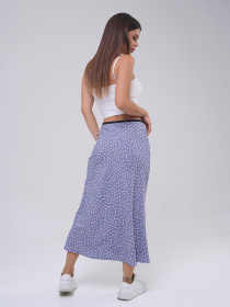 Юбка миди ISSA Plus модель 14816_серый Фото