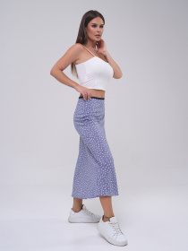 Спідниця міді ISSA Plus модель 14816_серый Спідниця міді ISSA Plus модель 14816_серый Фото