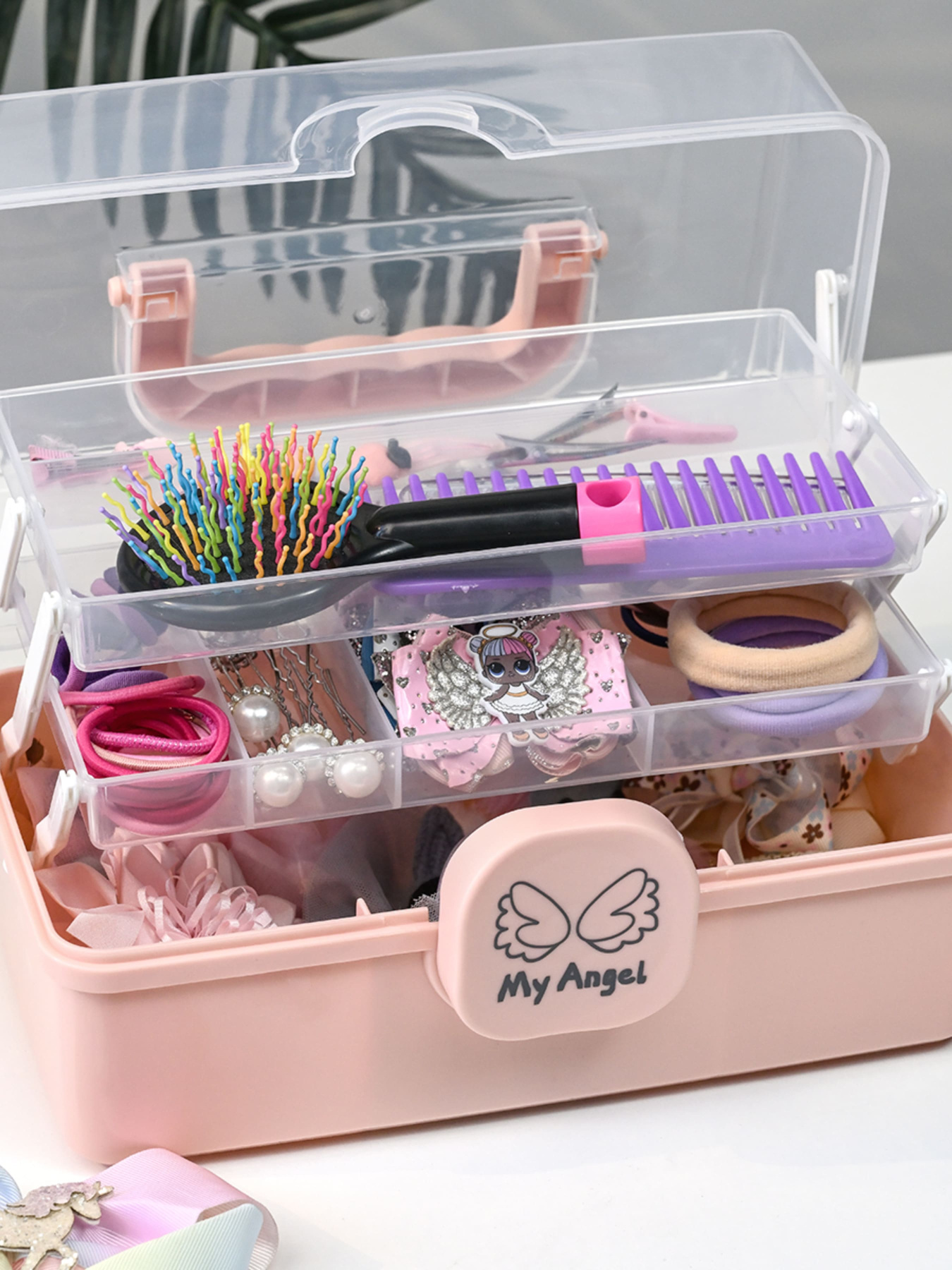 Органайзер для мелочей розовый MBM MY HOME модель PC-16 S PINK Фото