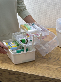 Аптечка-органайзер белая MBM MY HOME модель PC-16 WHITE Фото