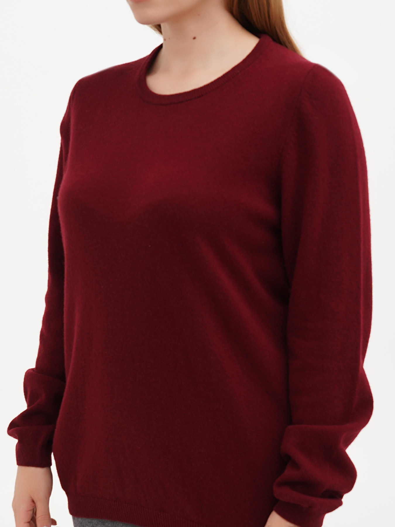 Джемпер Sassofono модель A271-SF-1401_бордовый Фото