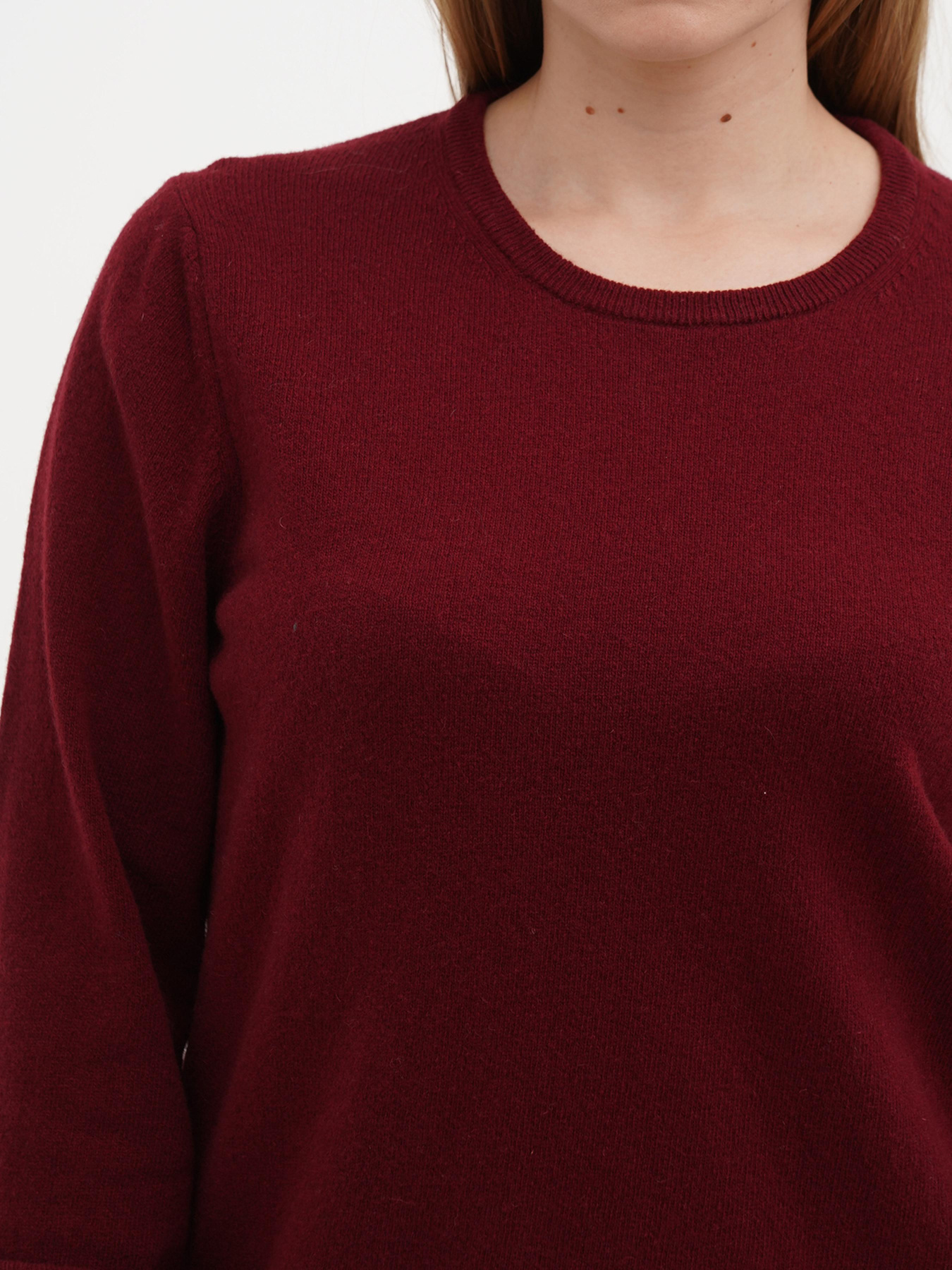 Джемпер Sassofono модель A271-SF-1401_бордовый Фото