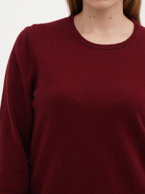 Джемпер Sassofono модель A271-SF-1401_бордовый Фото