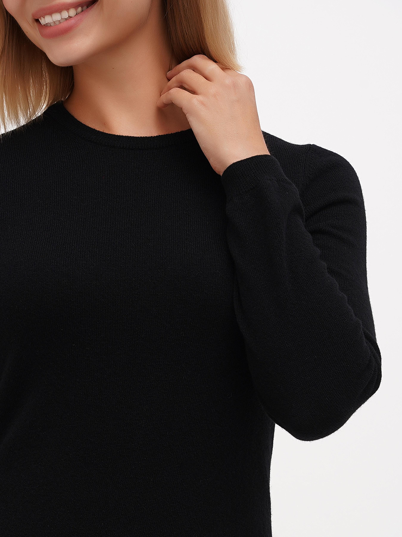 Джемпер Sassofono модель A271-SF-1401_чёрный Фото