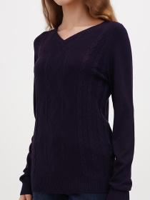 Джемпер Sassofono модель A271-SF-1417_темно_синий Фото