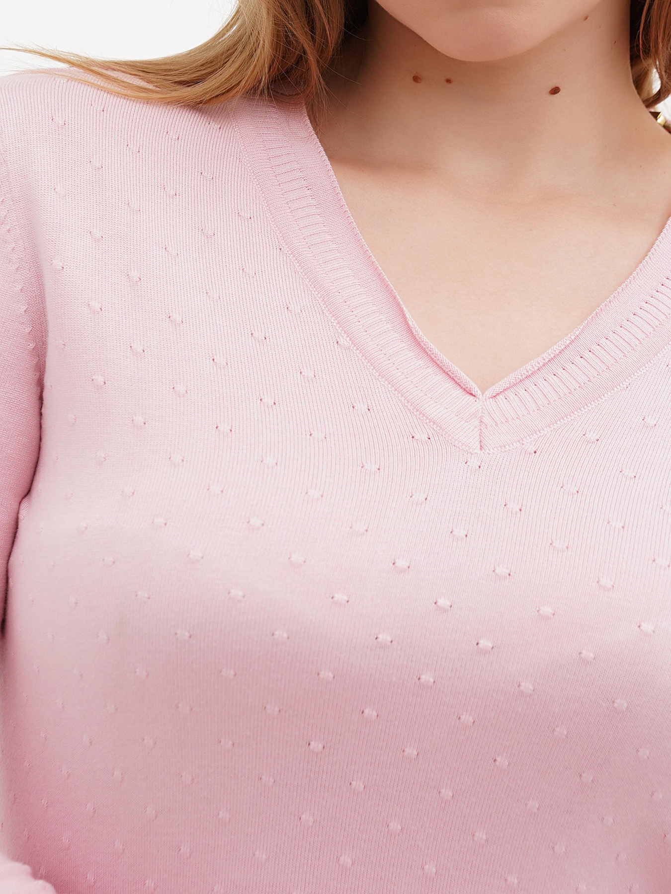 Джемпер Sassofono модель A271-SF-1419_пудра Фото