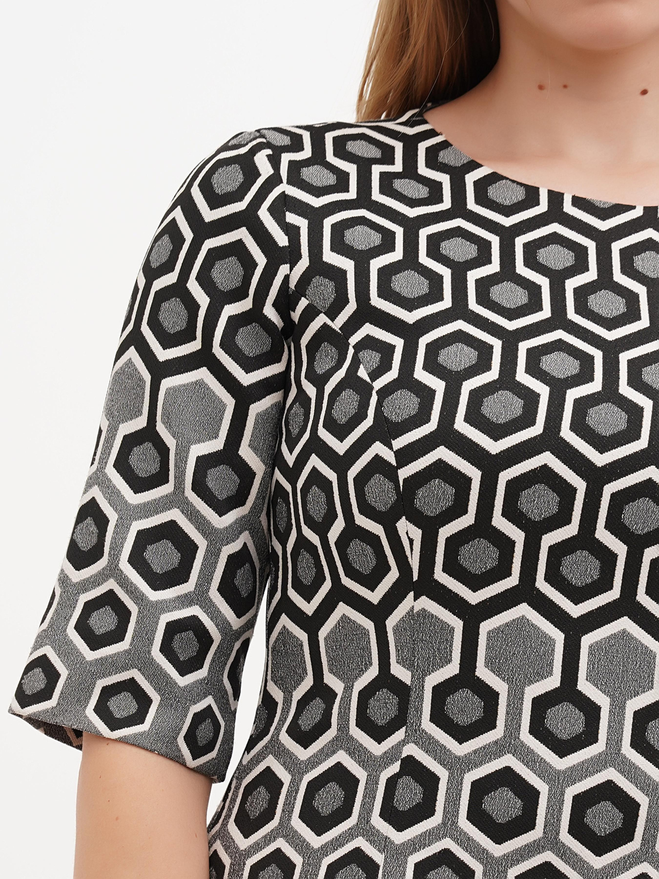 Платье миди Sassofono модель A271-SF-1424 Фото