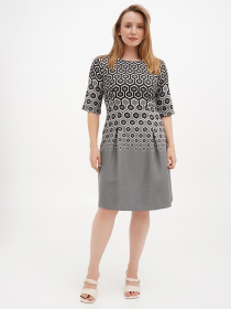 Платье миди Sassofono модель A271-SF-1424 Фото