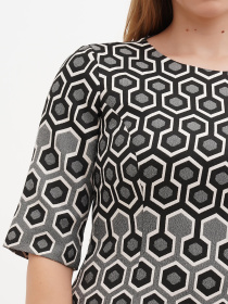 Сукня міді Sassofono модель A271-SF-1424 Фото