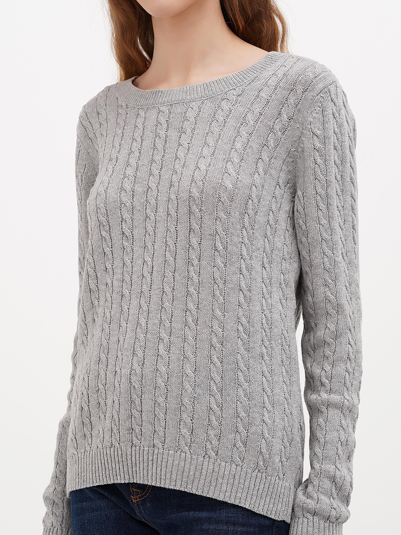 Джемпер Sassofono модель A271-SF-1443_серый Фото