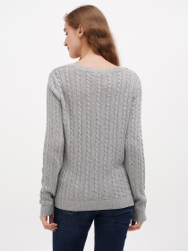 Джемпер Sassofono модель A271-SF-1443_серый Фото