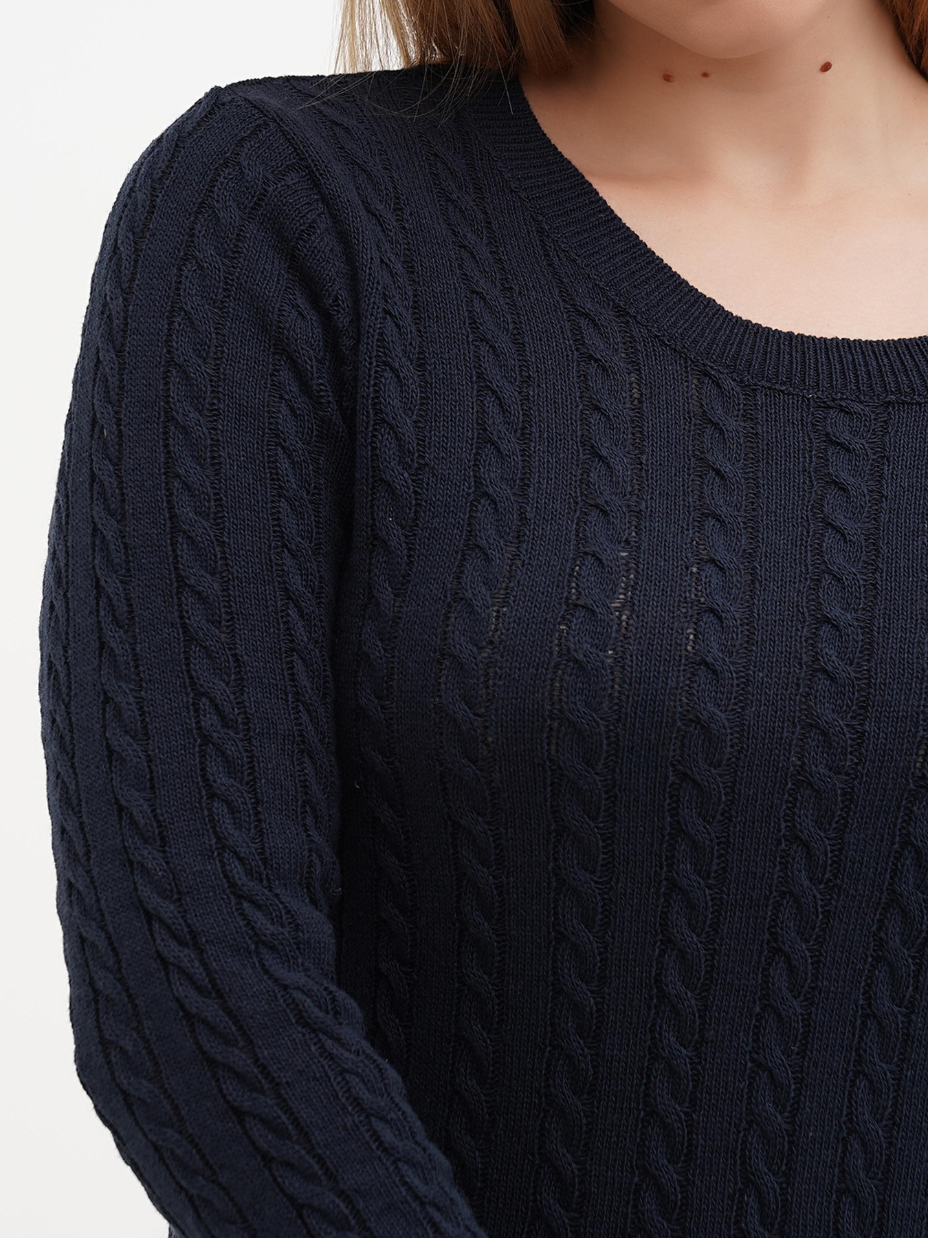 Джемпер Sassofono модель A271-SF-1443_тёмно_синий Фото