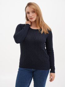 Джемпер Sassofono модель A271-SF-1443_тёмно_синий Фото