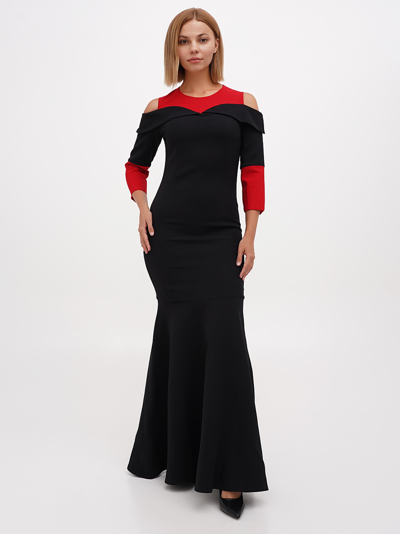 Сукня максі Sassofono модель A271-SC-1466 Фото