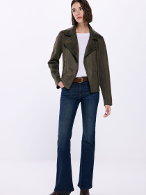 Куртка кожаная SPRINGFIELD модель 8278856-95 Фото