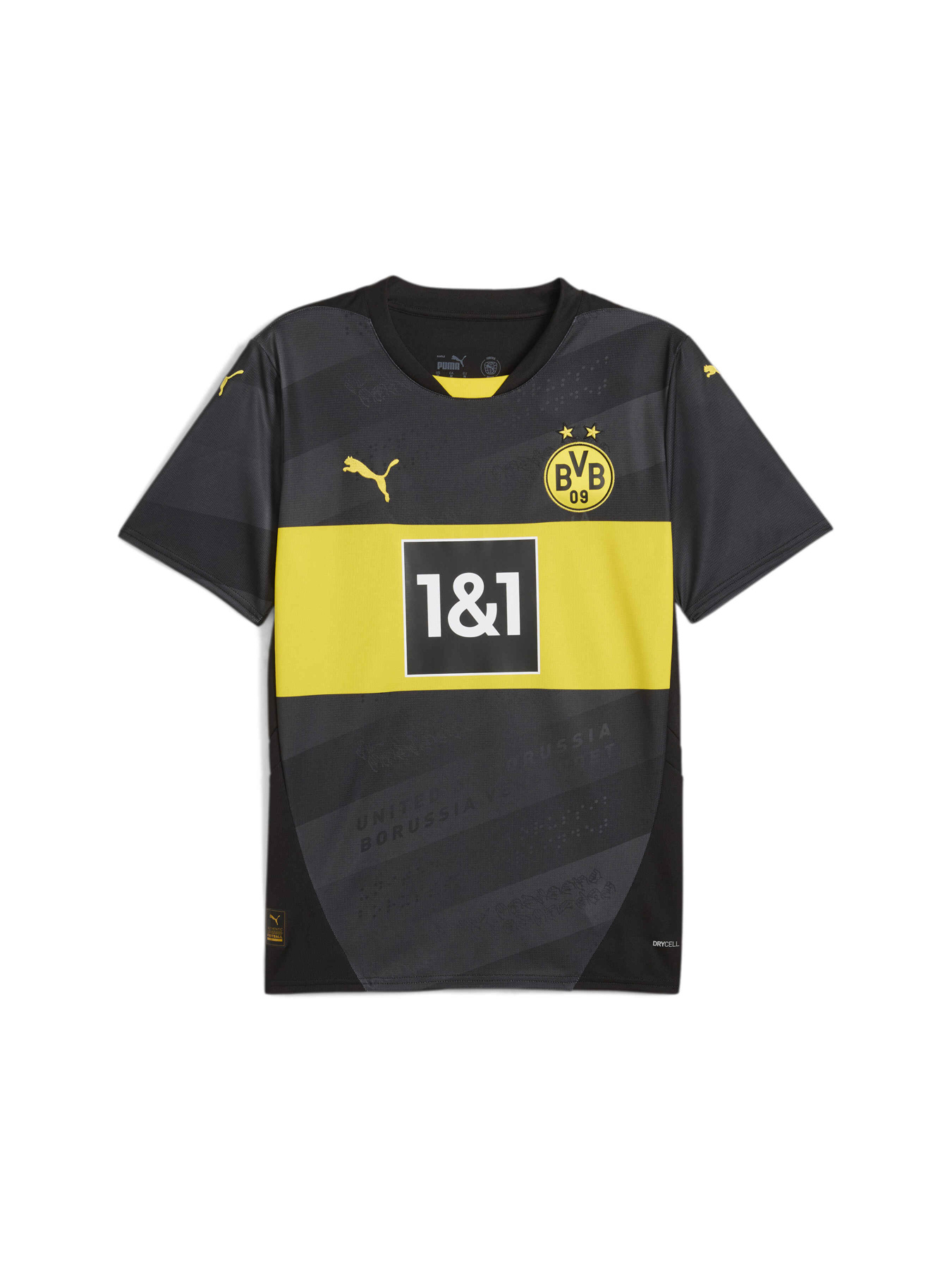 Спортивная футболка PUMA Bvb Away Jersey Replica модель 774956 Спортивная футболка PUMA Bvb Away Jersey Replica модель 774956 Фото