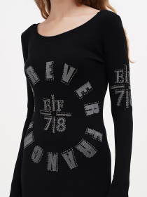 Туника Sassofono модель A271-SC-1474_черный Фото