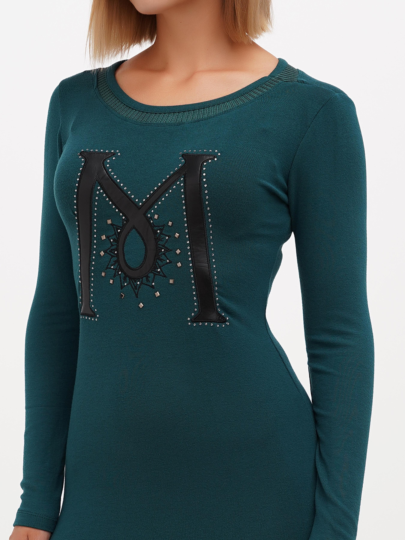 Туніка Sassofono модель A271-SC-1476_зеленый Фото