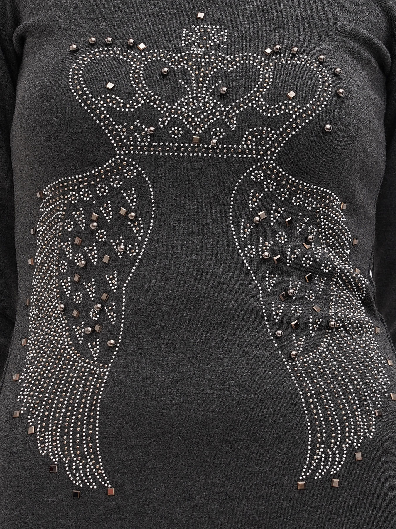 Туніка Sassofono модель A271-SC-1482_серый Фото