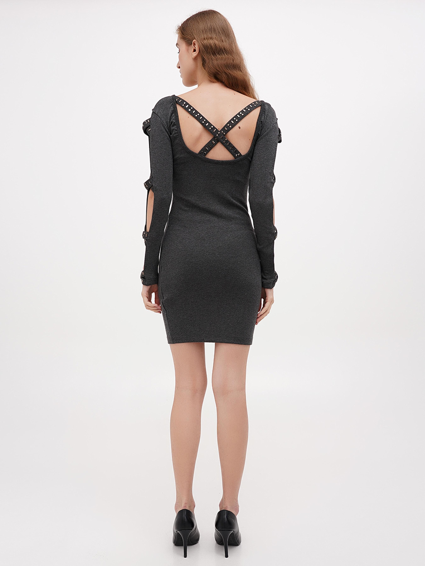 Туника Sassofono модель A271-SC-1484_серый Фото