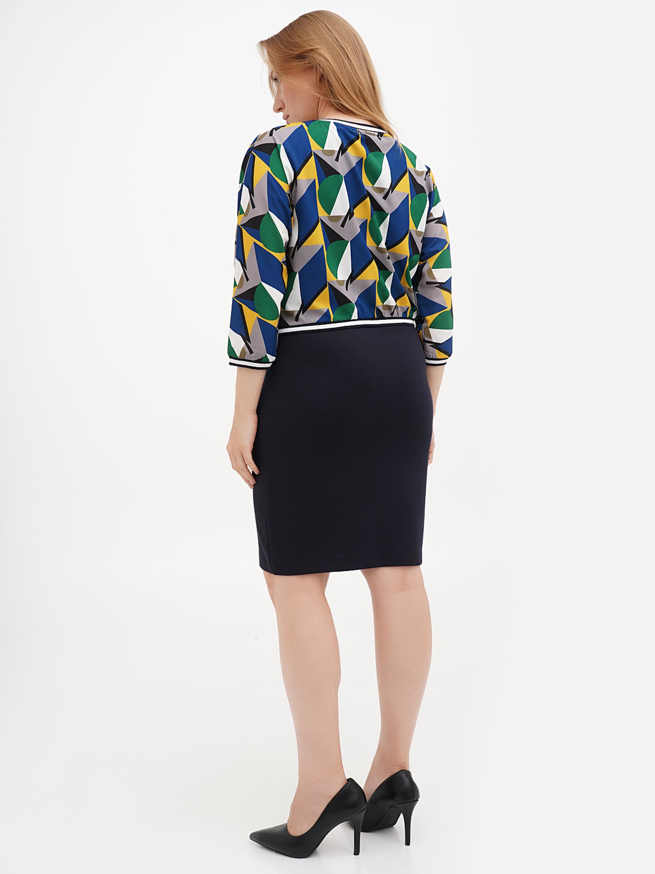 Сукня міні Sassofono модель A271-SC-1508_синий Фото