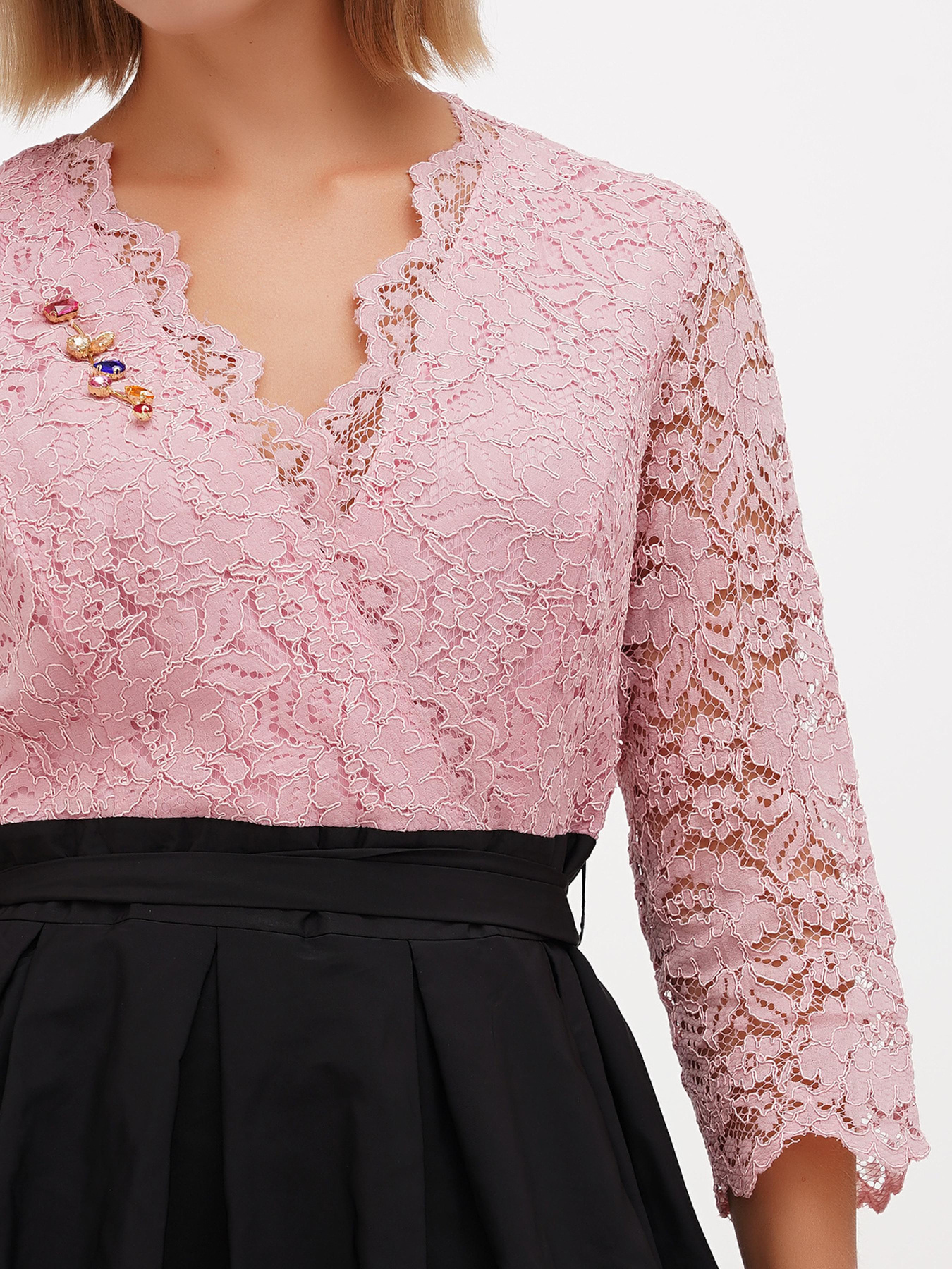 Сукня міді Sassofono модель A271-SC-1510 Фото