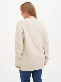 Свитер Sassofono модель A271-SC-1531_молочный Фото
