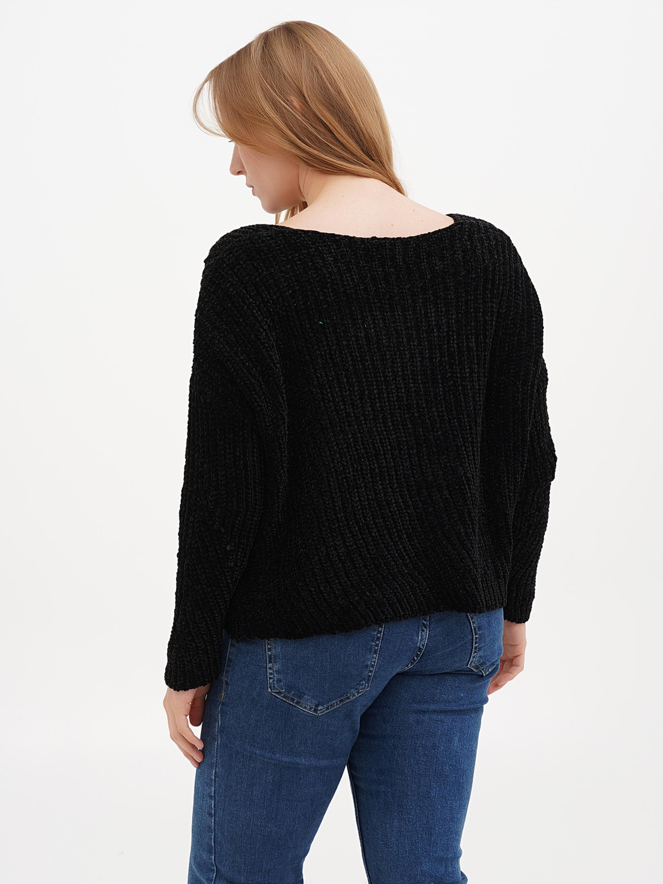 Джемпер Sassofono модель A271-SC-1532_черный Фото