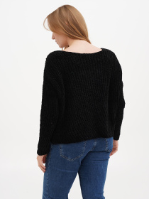 Джемпер Sassofono модель A271-SC-1532_черный Фото