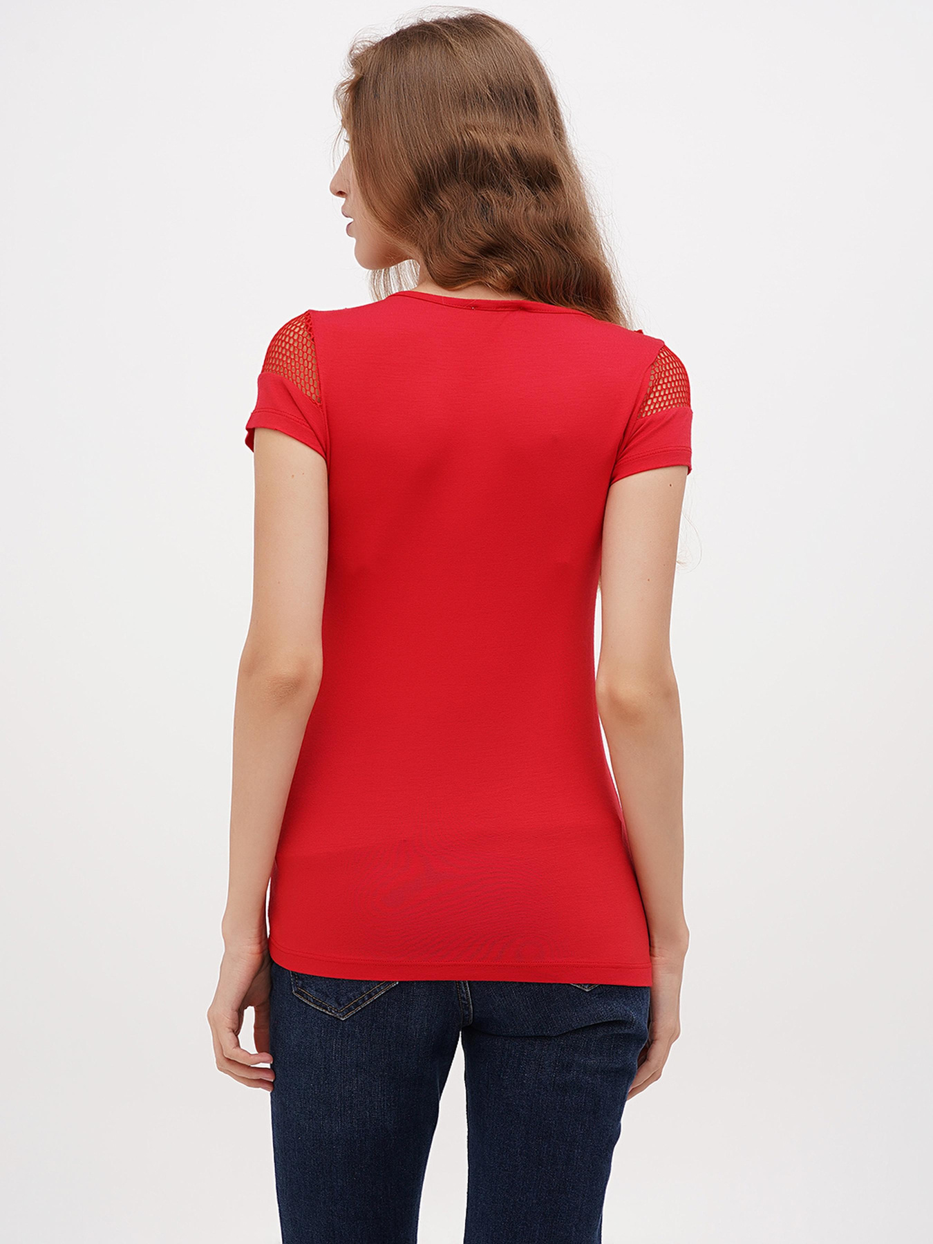 Футболка Sassofono модель A271-SC-1535_красный Фото