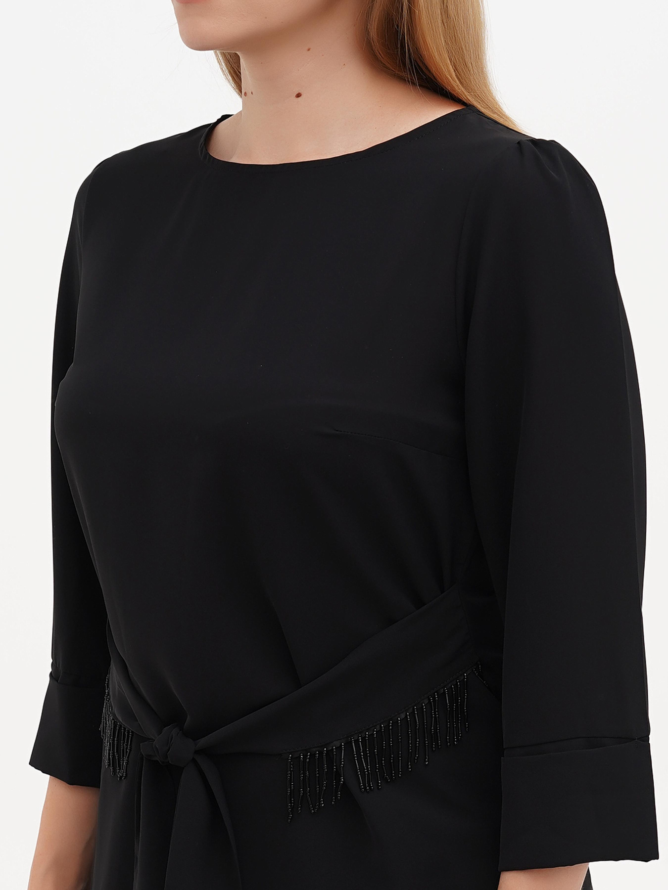 Блуза Sassofono модель A271-SC-1538_черный Фото