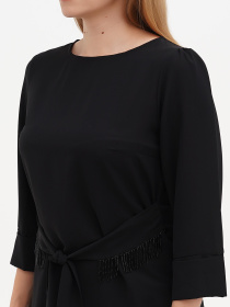 Блуза Sassofono модель A271-SC-1538_черный Фото