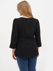 Блуза Sassofono модель A271-SC-1538_черный Фото