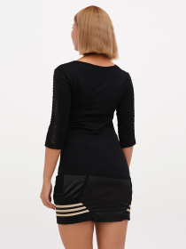 Лонгслив Sassofono модель A271-SC-1540_черный Фото