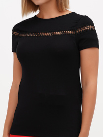 Футболка Sassofono модель A271-SC-1541_черный Фото