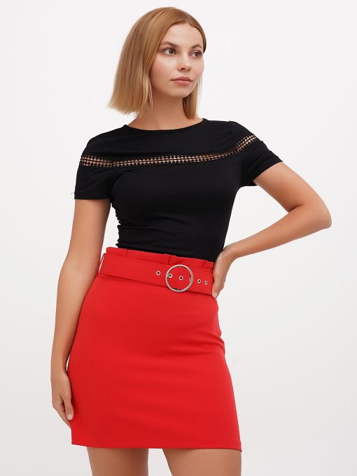 Футболка Sassofono модель A271-SC-1541_черный Футболка Sassofono модель A271-SC-1541_черный Фото