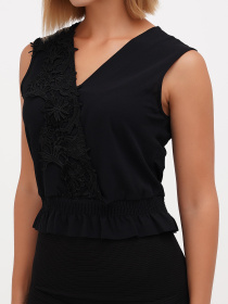 Майка Sassofono модель A271-SC-1545_черный Фото