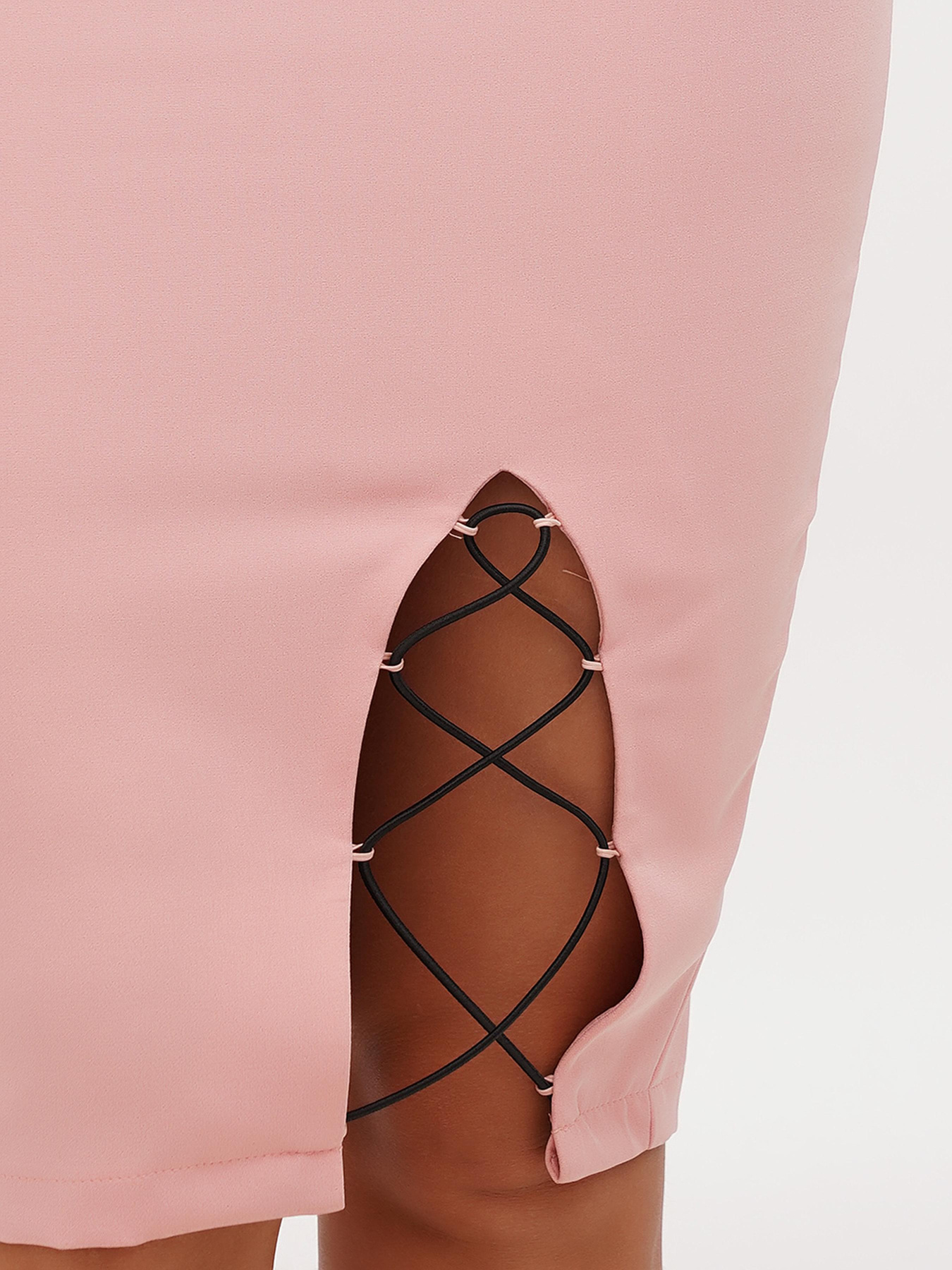 Юбка мини Sassofono модель A271-SC-1559 Фото