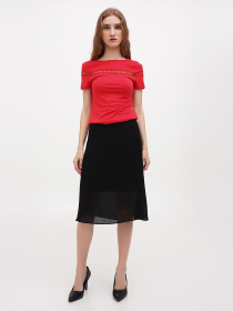 Юбка миди Sassofono модель A271-SC-1564 Фото
