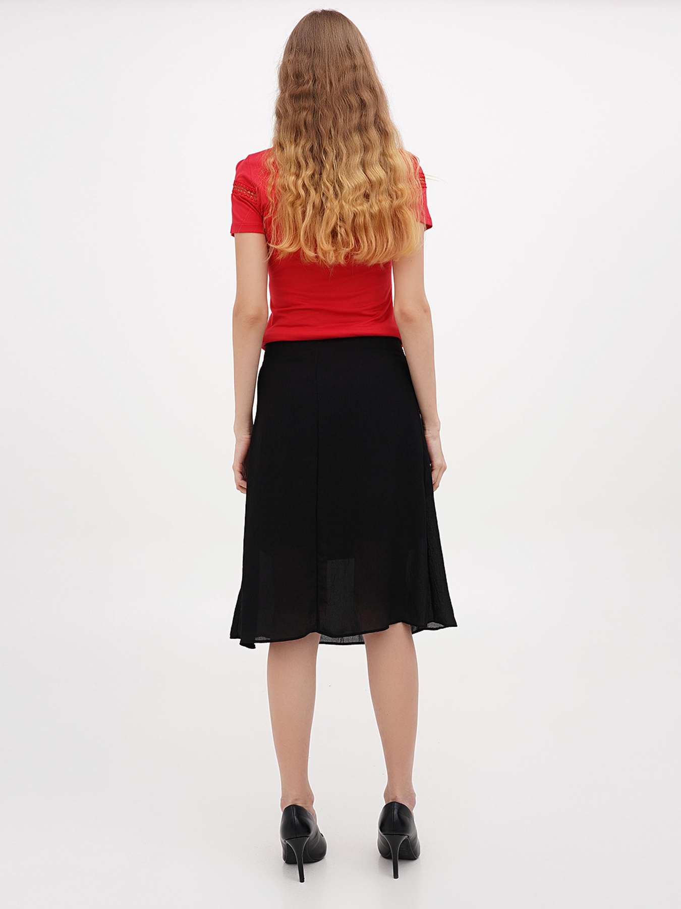 Спідниця міді Sassofono модель A271-SC-1564 Фото