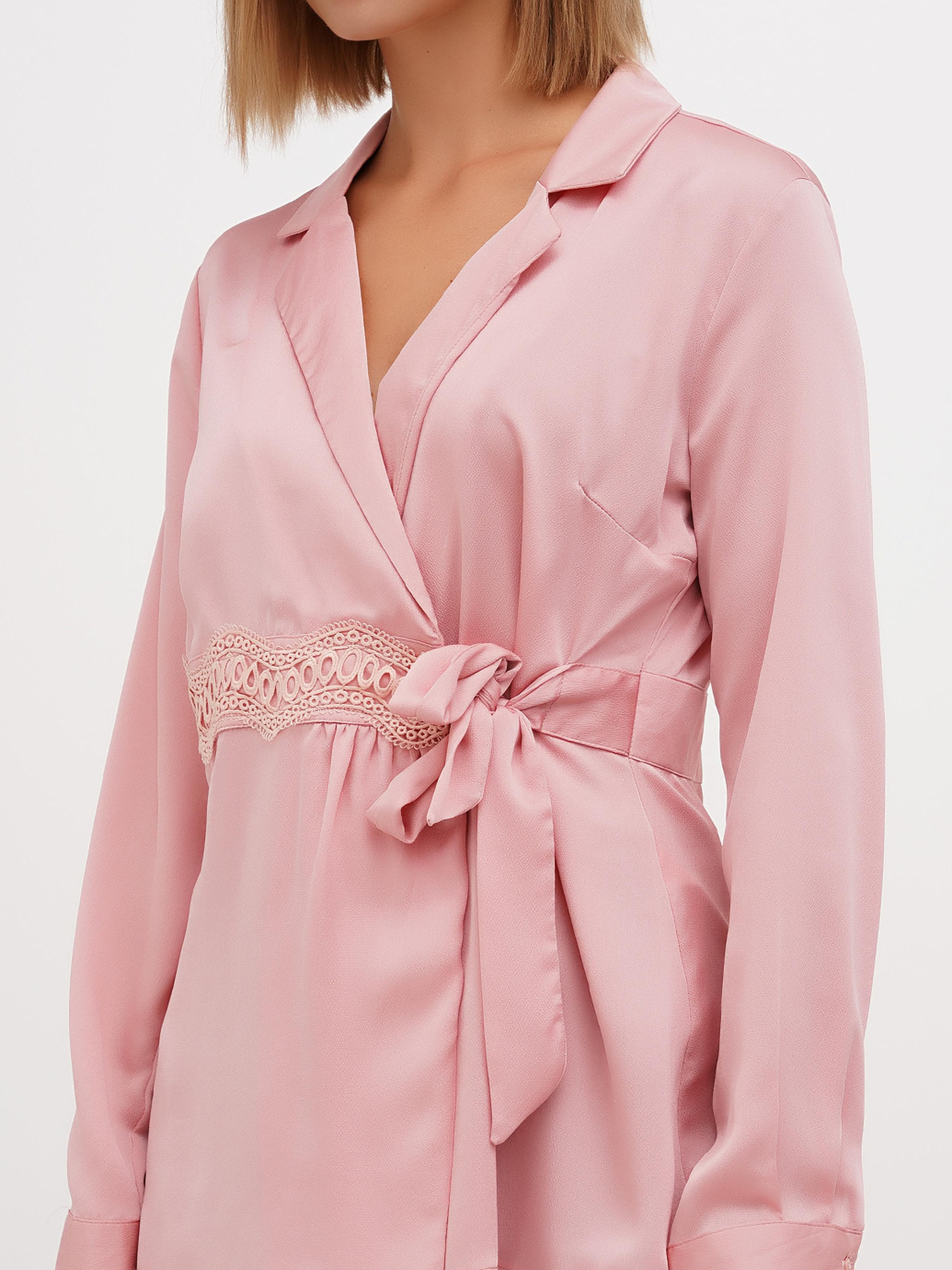 Блуза Sassofono модель A271-SC-1566_пудра Фото