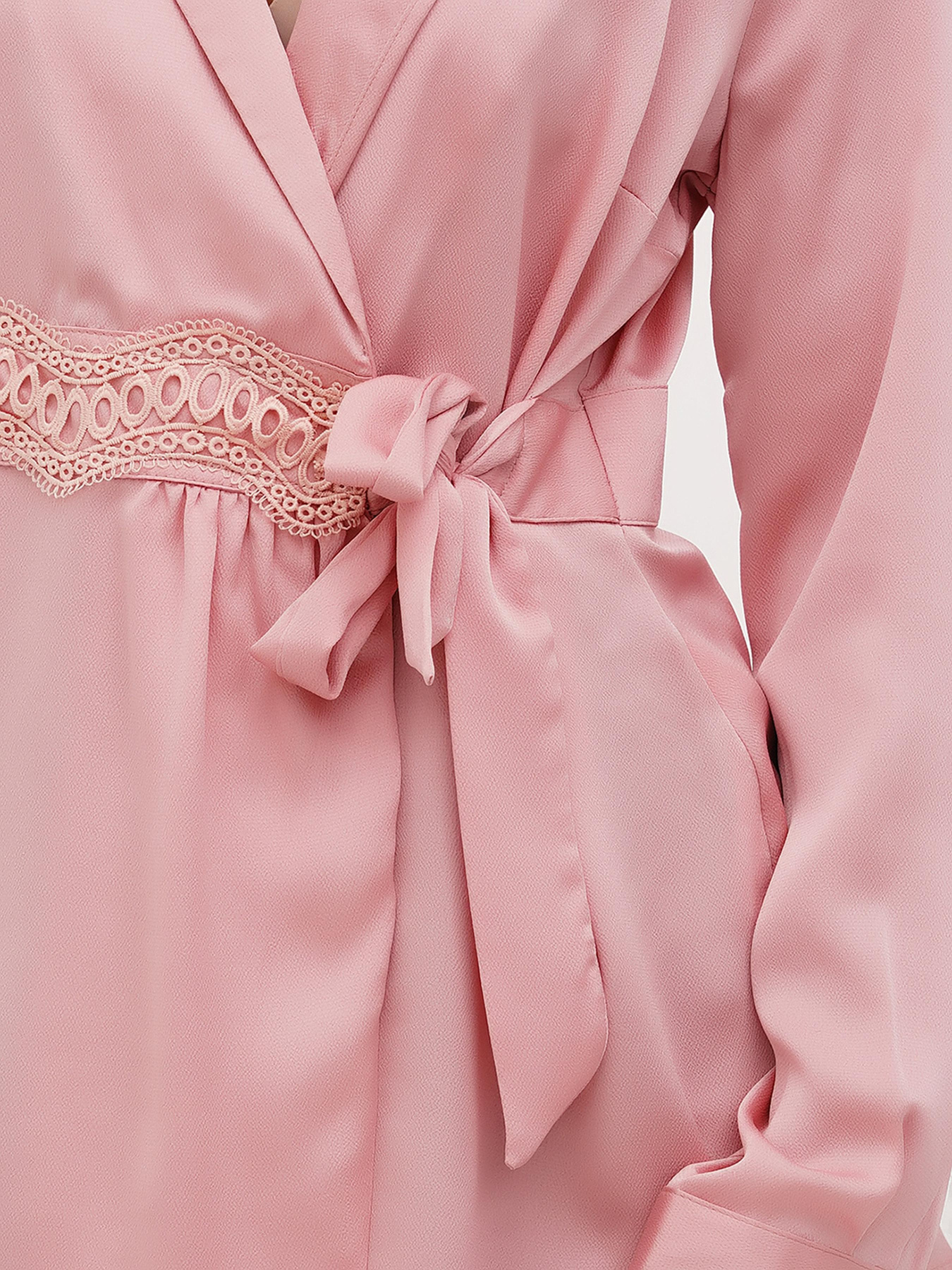 Блуза Sassofono модель A271-SC-1566_пудра Фото