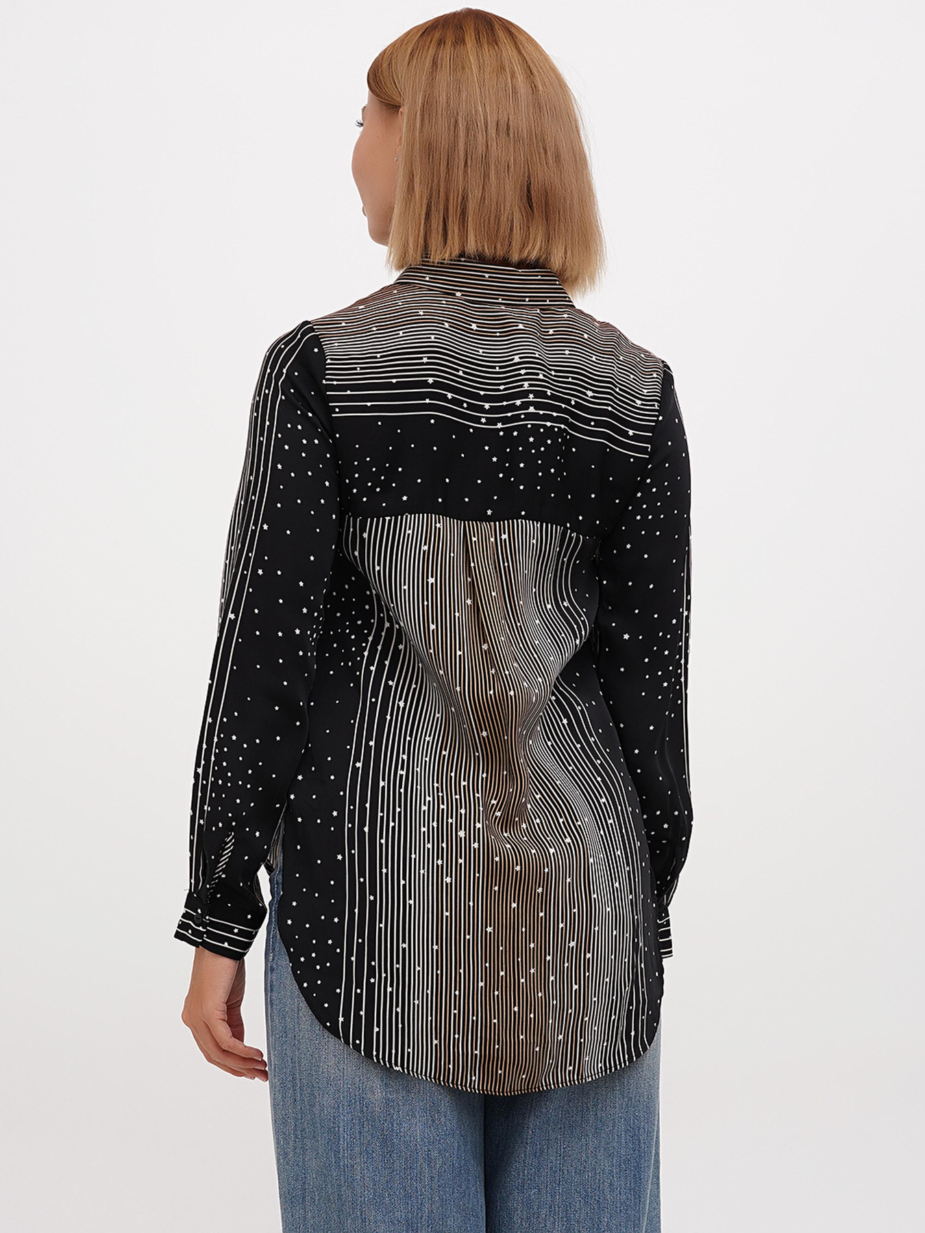 Сорочка Sassofono модель A271-SC-1574_светло_коричневый Фото