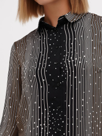 Сорочка Sassofono модель A271-SC-1574_светло_коричневый Фото