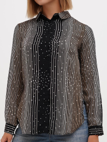 Рубашка повседневная Sassofono модель A271-SC-1574_светло_коричневый Рубашка повседневная Sassofono модель A271-SC-1574_светло_коричневый Фото