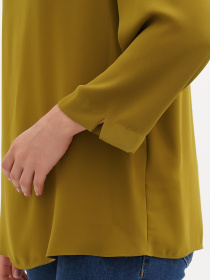 Блуза Sassofono модель A271-SC-1577_горччный Блуза Sassofono модель A271-SC-1577_горччный Фото