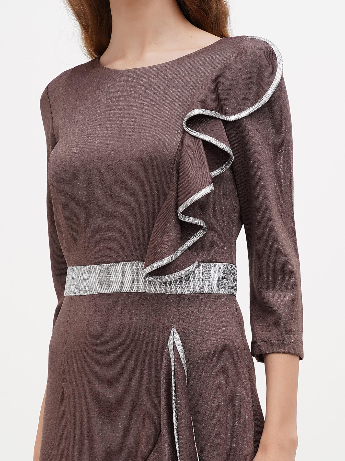 Сукня міні Sassofono модель A271-SC-1582_хаки Фото