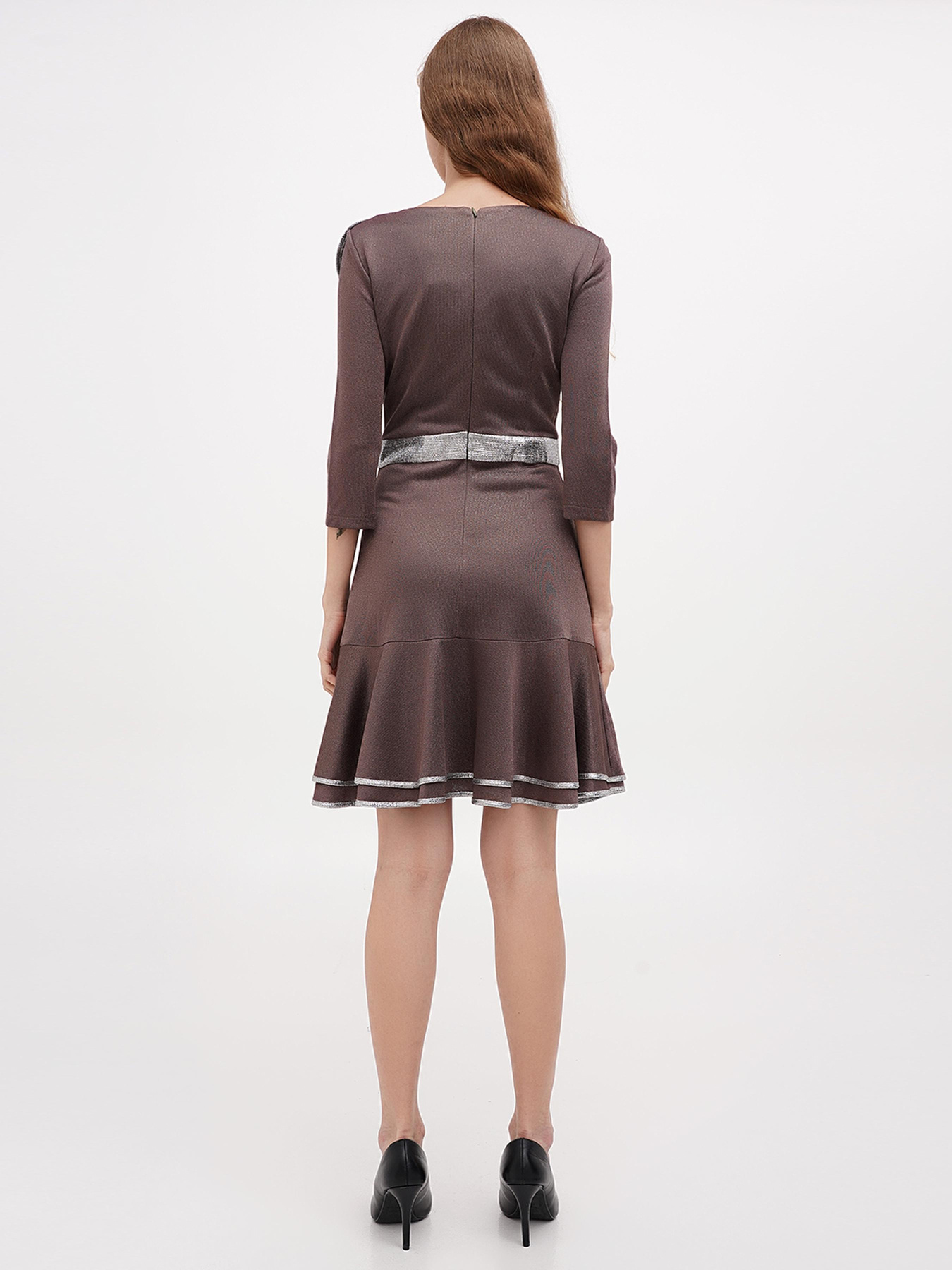 Сукня міні Sassofono модель A271-SC-1582_хаки Фото