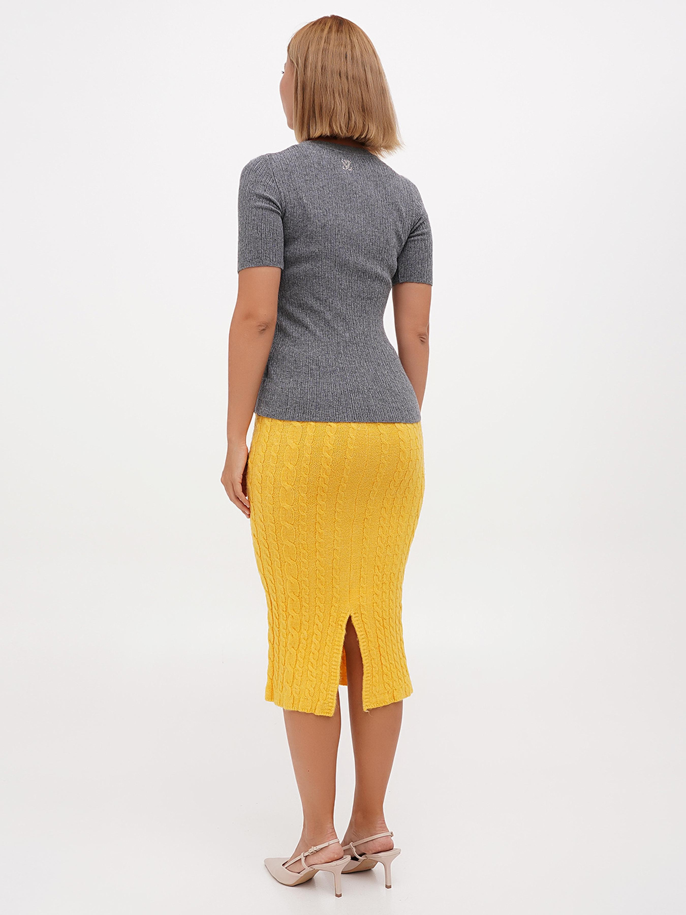 Юбка миди Sassofono модель A271-SC-1586 Фото